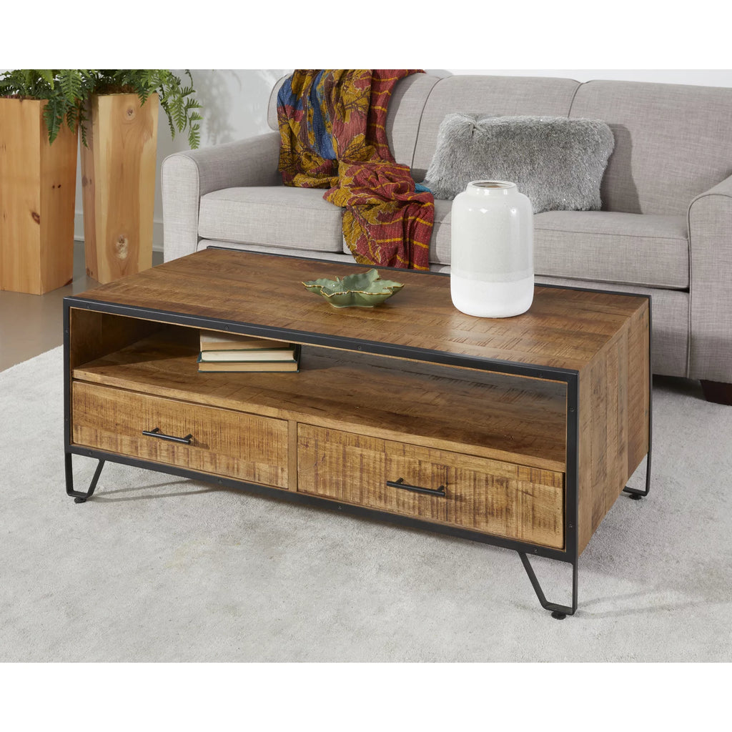 Two Drawer Cocktail Table R128661