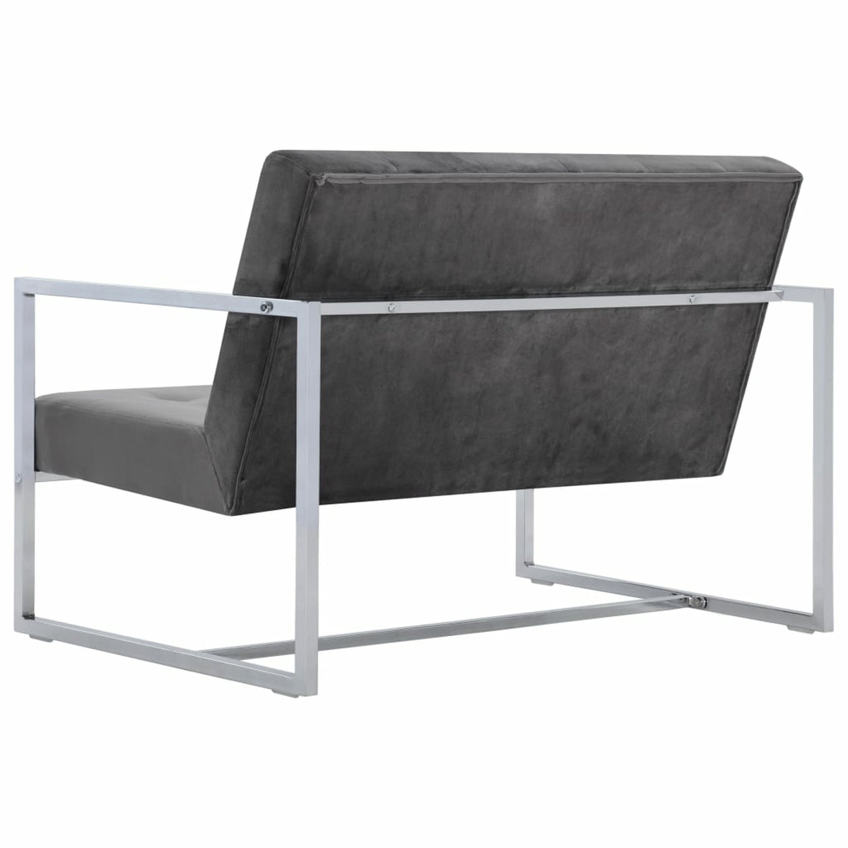 2-Seater Sofa Dark Gray T5959