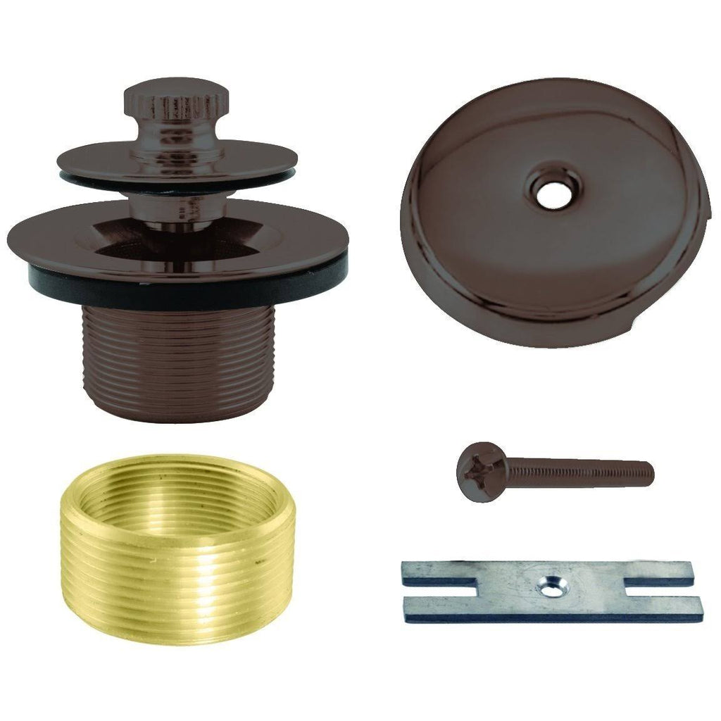 PVD Polished Brass Tub Trim with One-Hole Faceplate T12679