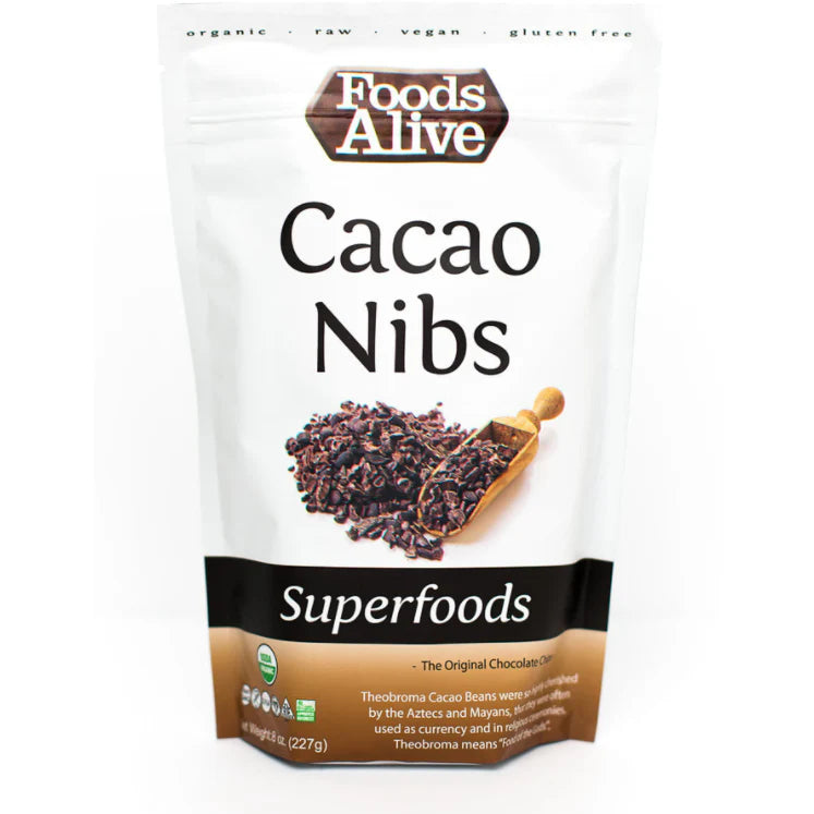 Organic Cacao Nibs 8 oz W8378