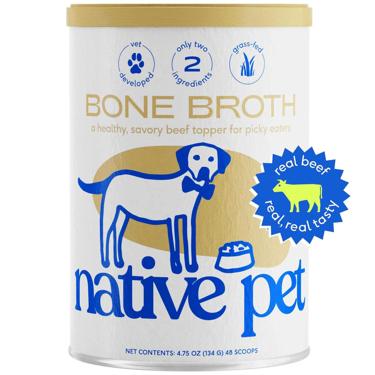 Beef Bone Broth Dog & Cat Food Powder Topper P788