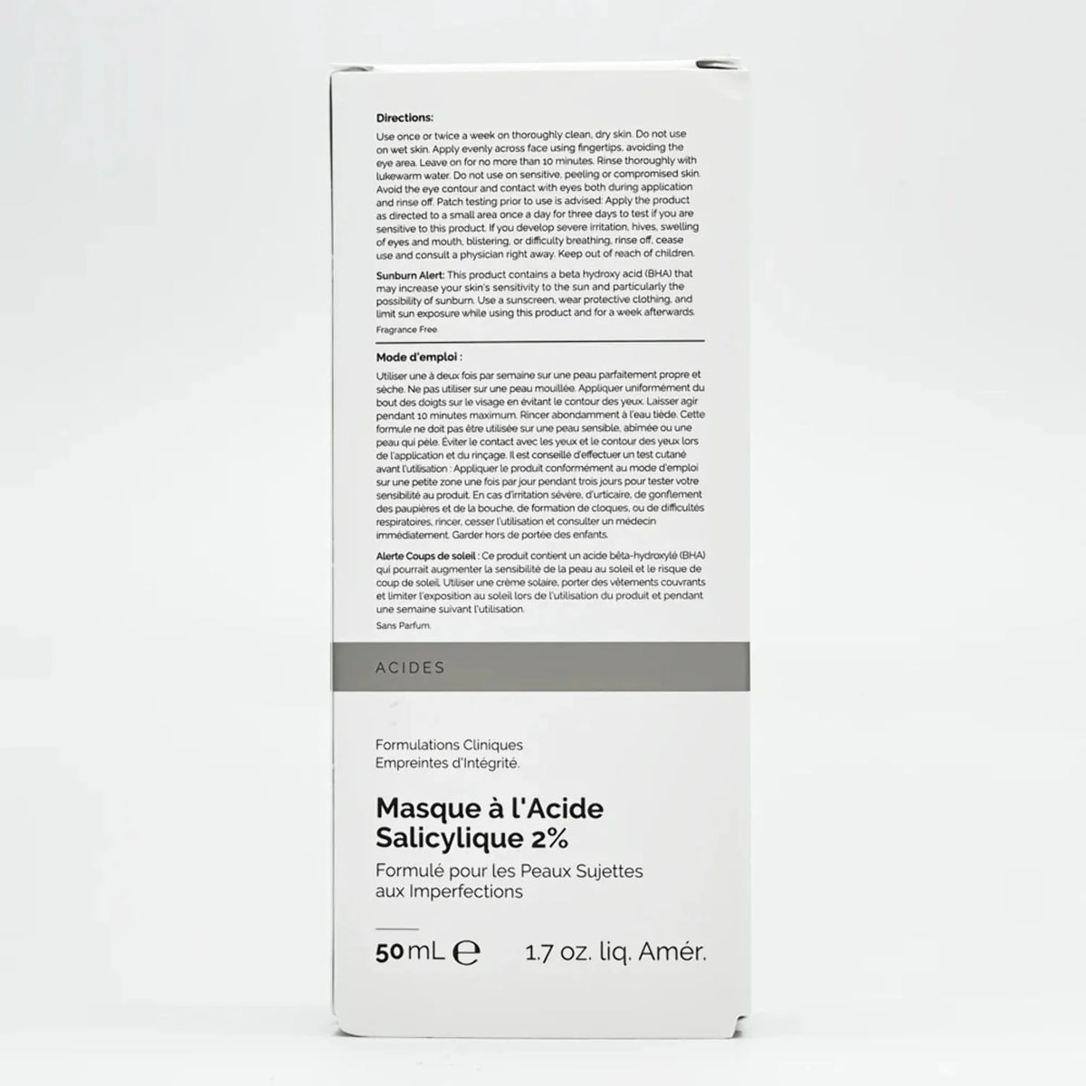 Salicylic Acid 2% Masque L90713