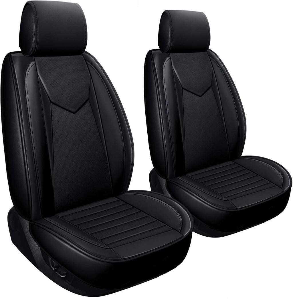 Waterproof Faux Leather Car Seat Covers Set T45571