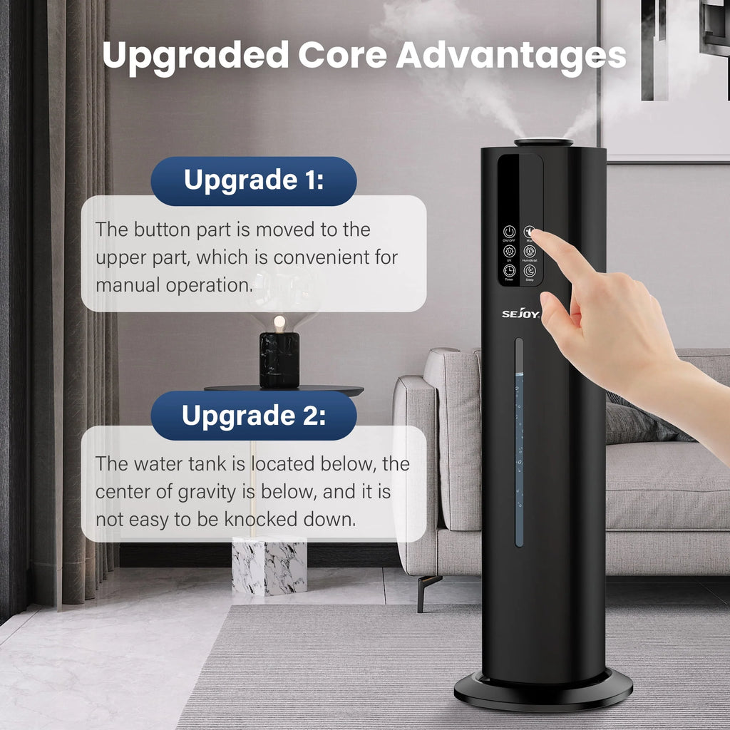 8L Top Fill Ultrasonic Floor Humidifier I189