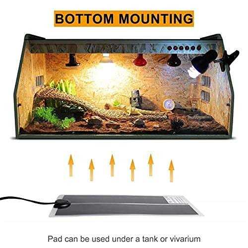 Reptile Heating Pad with Temperature Adjustment 110V 14W Heat Mat H353163