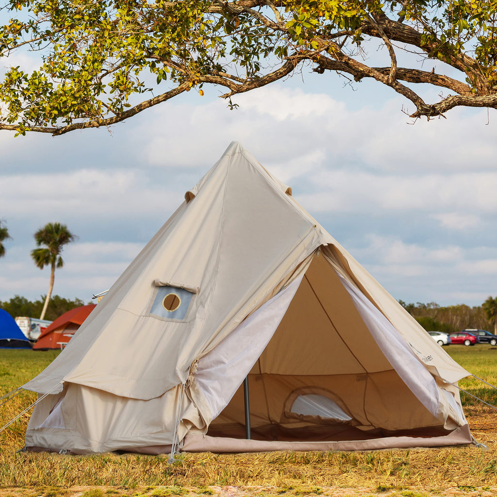 Mongolian Yurt Tent with Mosquito Net Doors & Windows O497760