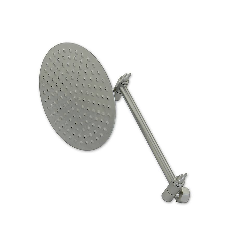 Satin Nickel Showerhead and High-Low Shower Kit Q660