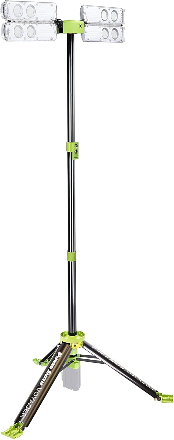 8000 Lumen Cordless Tripod LED Work Light G37525