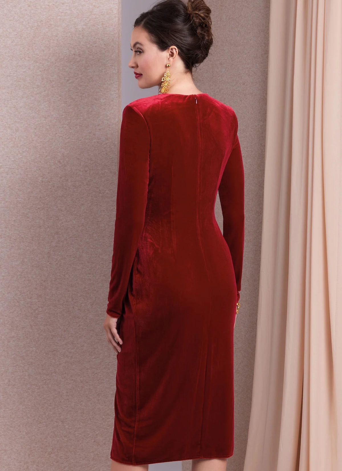 Sewing Pattern Knit Dress B140