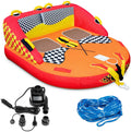 Red Towable Water Tube, 2 Seats M8029