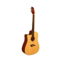 Left Handed Acoustic Dreadnought Cutaway Guitar I210243