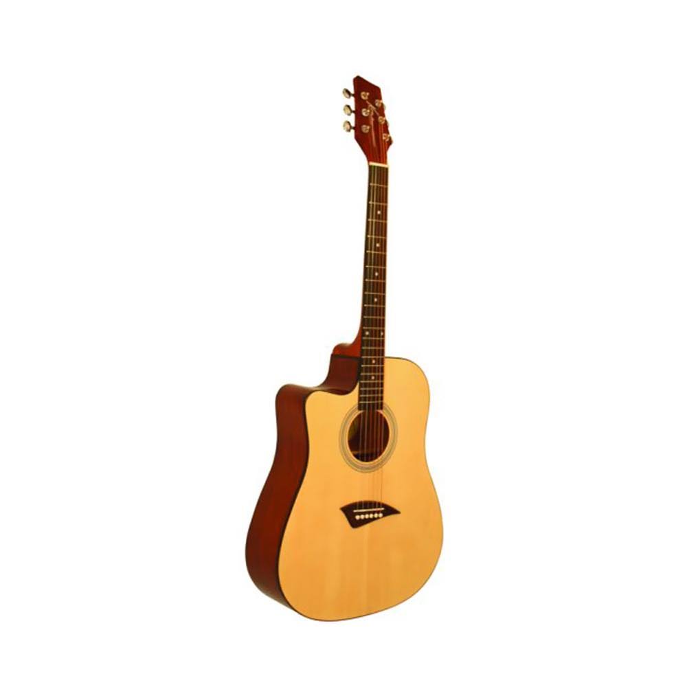 Left Handed Acoustic Dreadnought Cutaway Guitar I210243