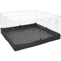 Square Exercise Pen Solid Fabric Bottom U6108