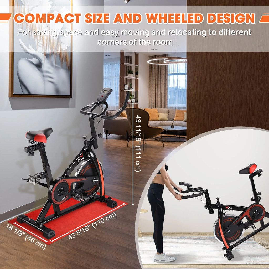 Foldable Stationary Upright Exercise Bike L934