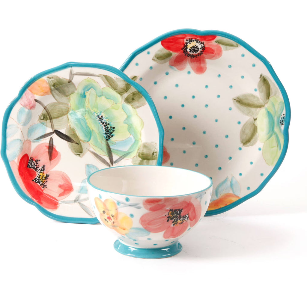 Vintage Bloom 12 Pieces F1353
