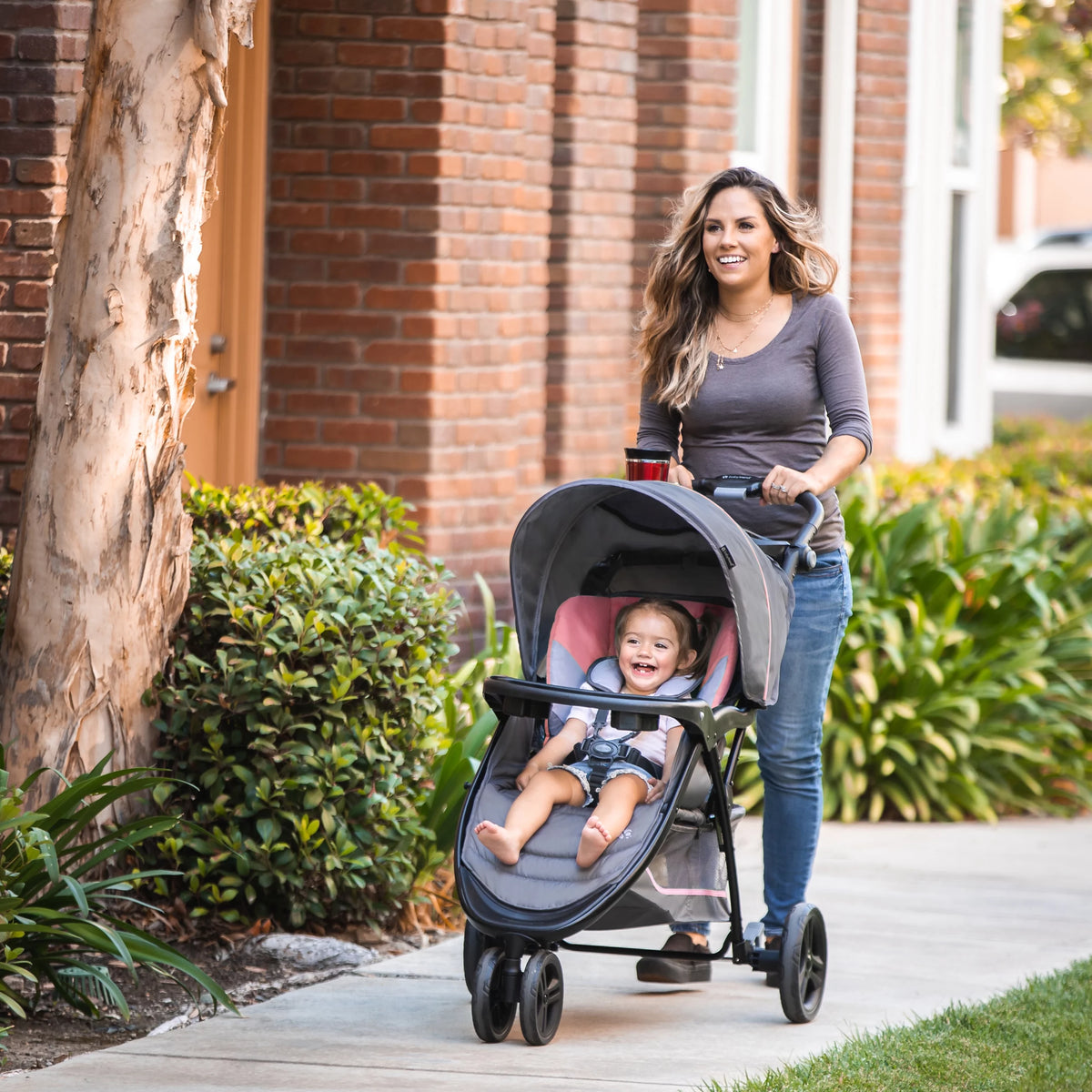 Pink Flamingo Travel System Stroller O83718