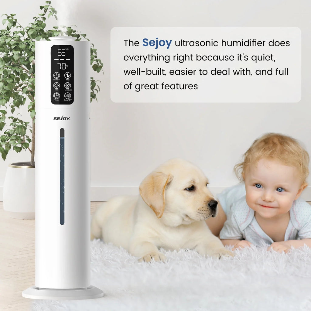 8L Top Fill Ultrasonic Floor Humidifier I189