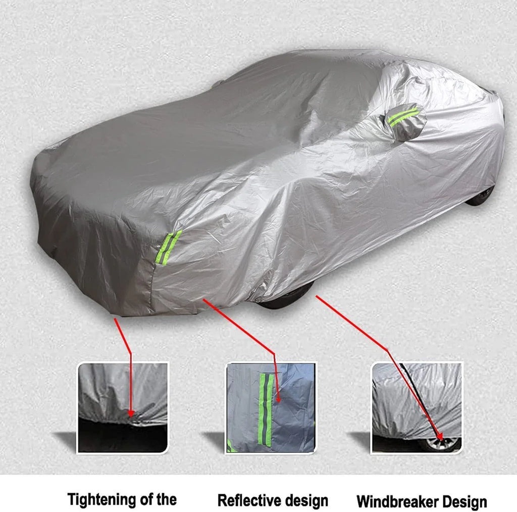 Heavy Duty Weatherproof Full Car Cover W250229