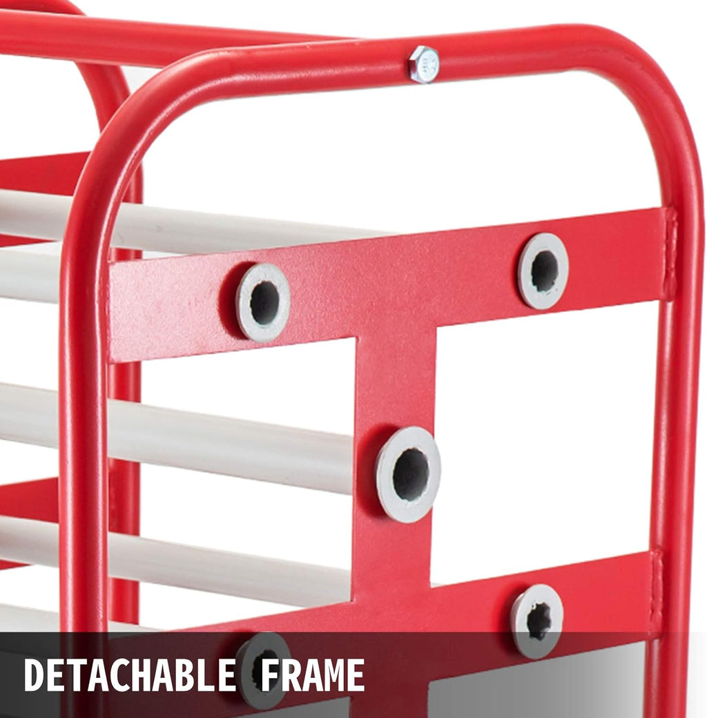 Wire Reel Caddy with Multiple Axles Cable Spool Holder & Dispenser O194543