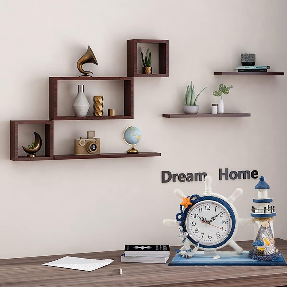 Solid Wood Nautical Mantle Clock V272717