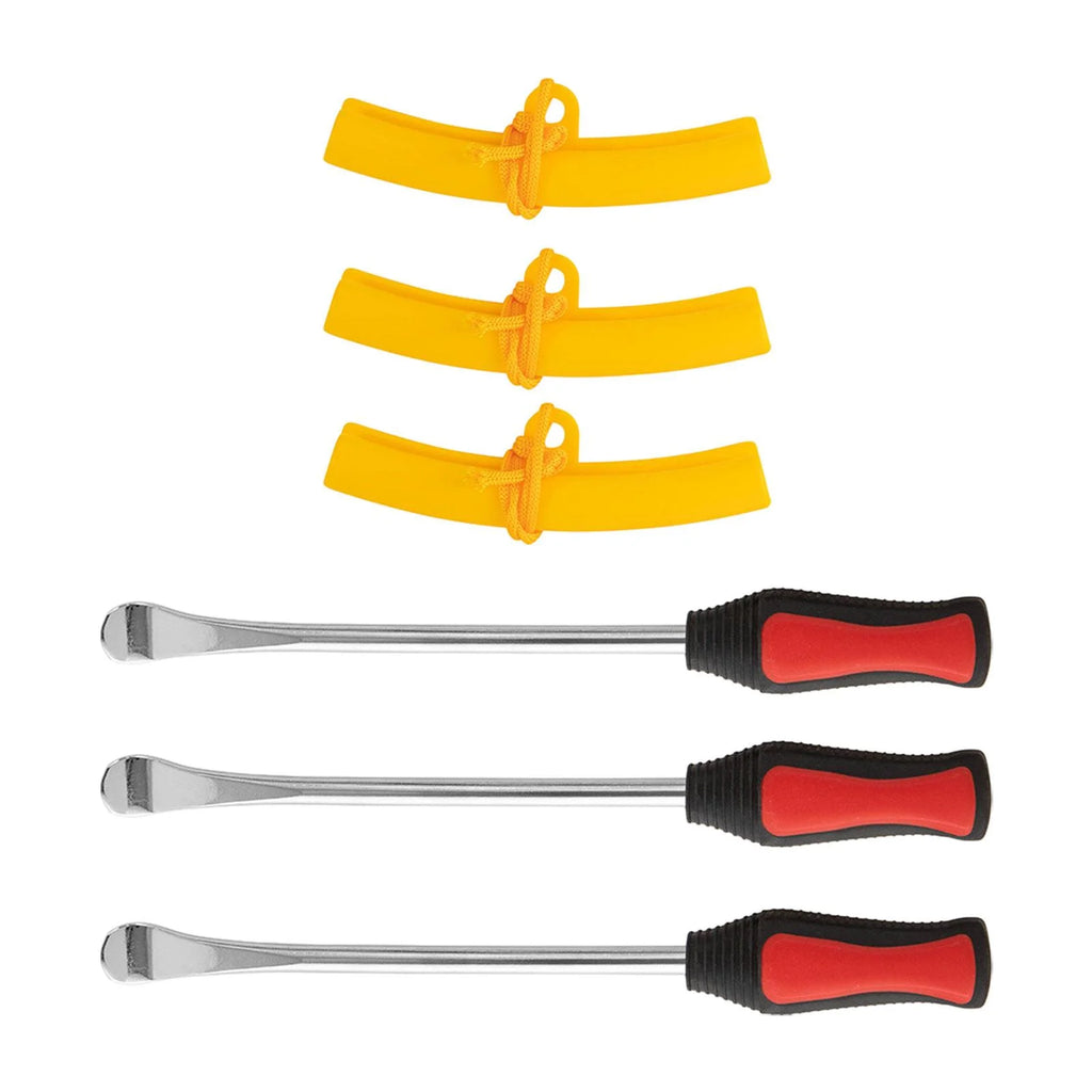 Yellow 3Pcs Tire Spoon Lever Repair Tool Y54350