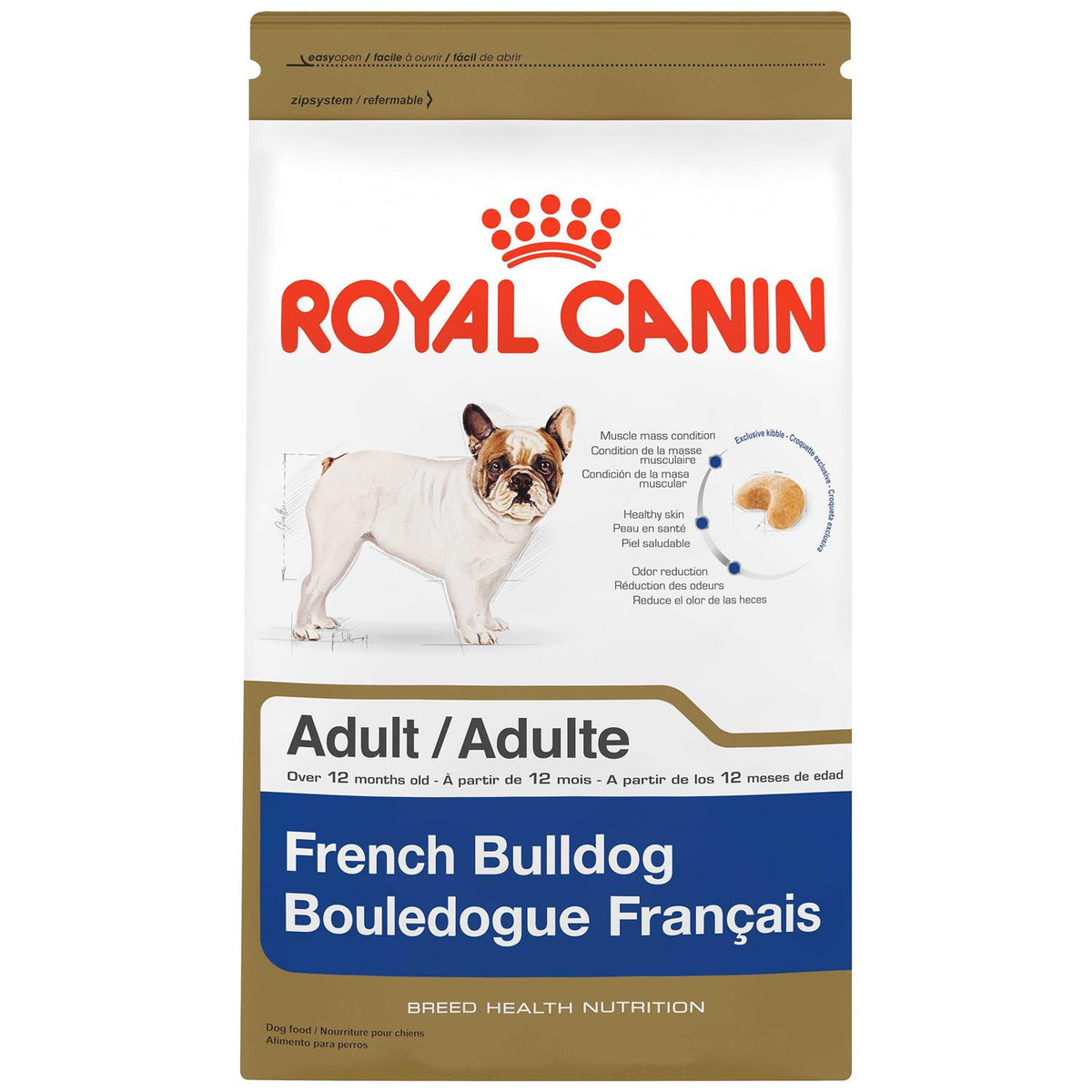Adult Bulldog Dry Dog Food H4928