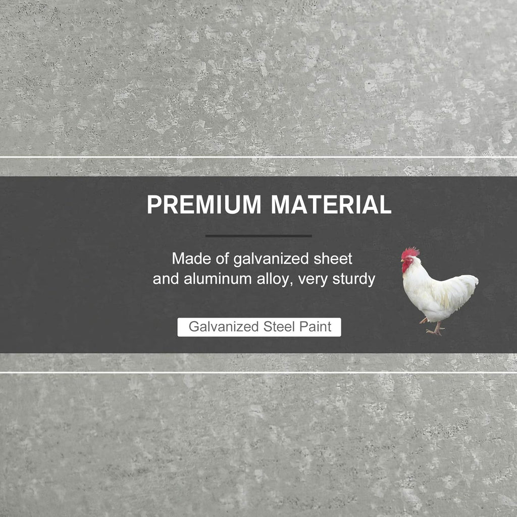 Automatic Chicken Poultry Feeder with Galvanized Steel and Aluminium Build Z57013