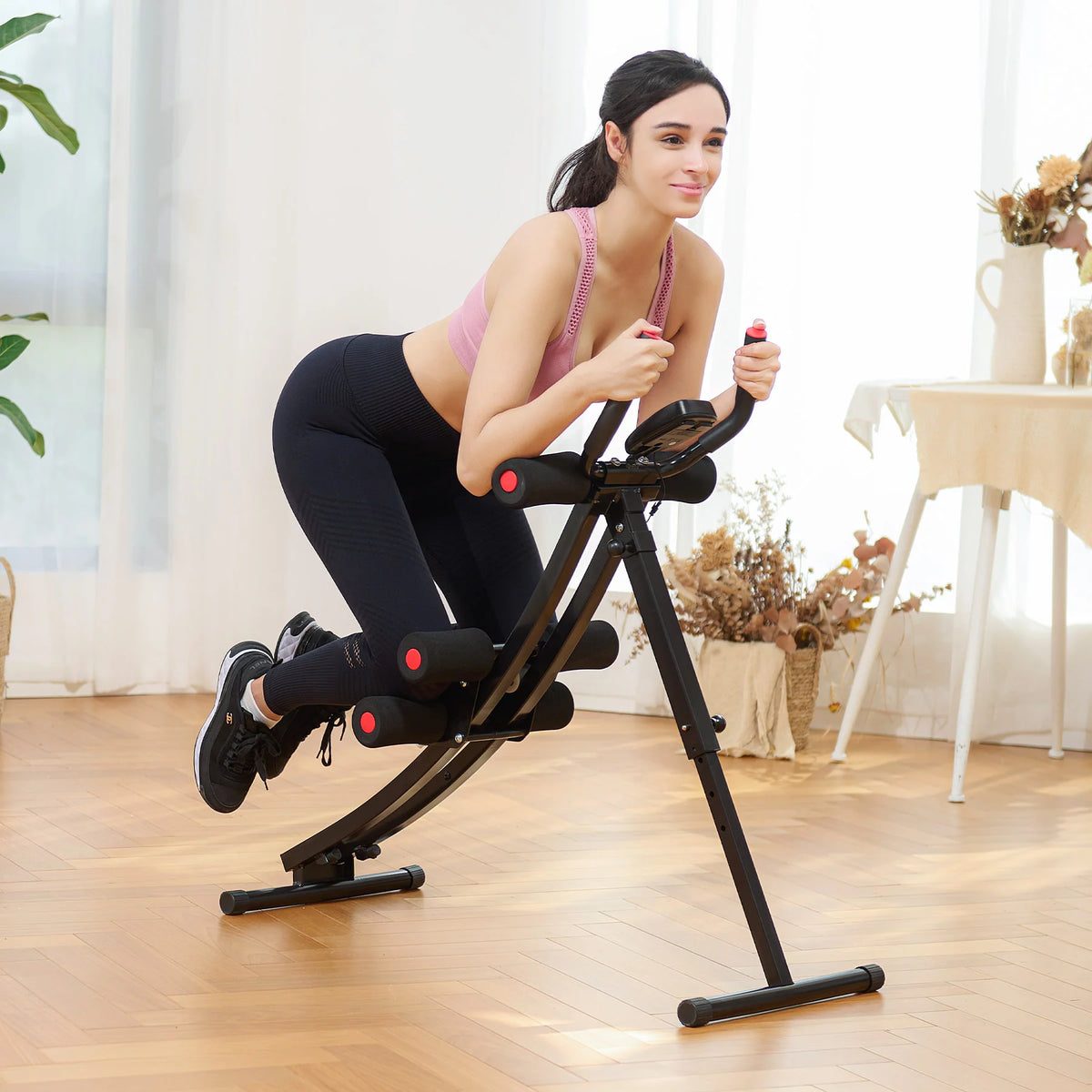 Ab Core Trainer with Display and 4 Incline Levels M61837