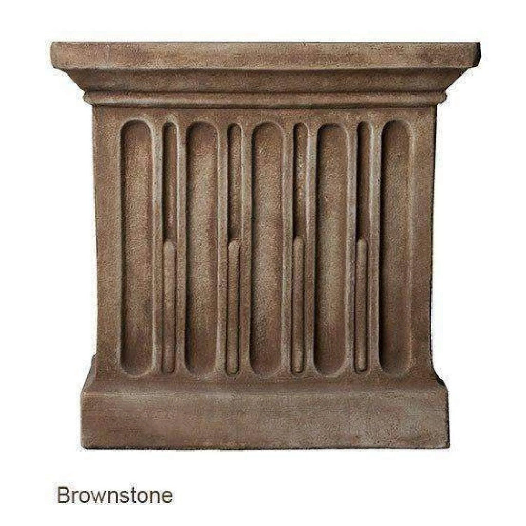 Alpine Stone Curved Leaf Bench A819713