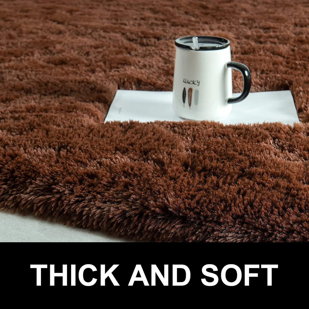 Fluffy Shag Rug 6'x9' V351667