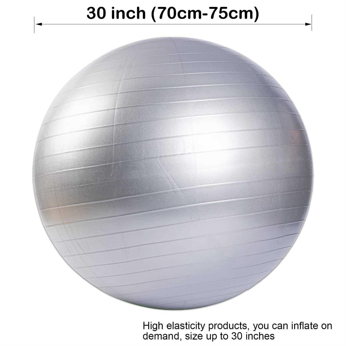 30 Inch Anti-Burst Horse Herding Ball with Pump W47309