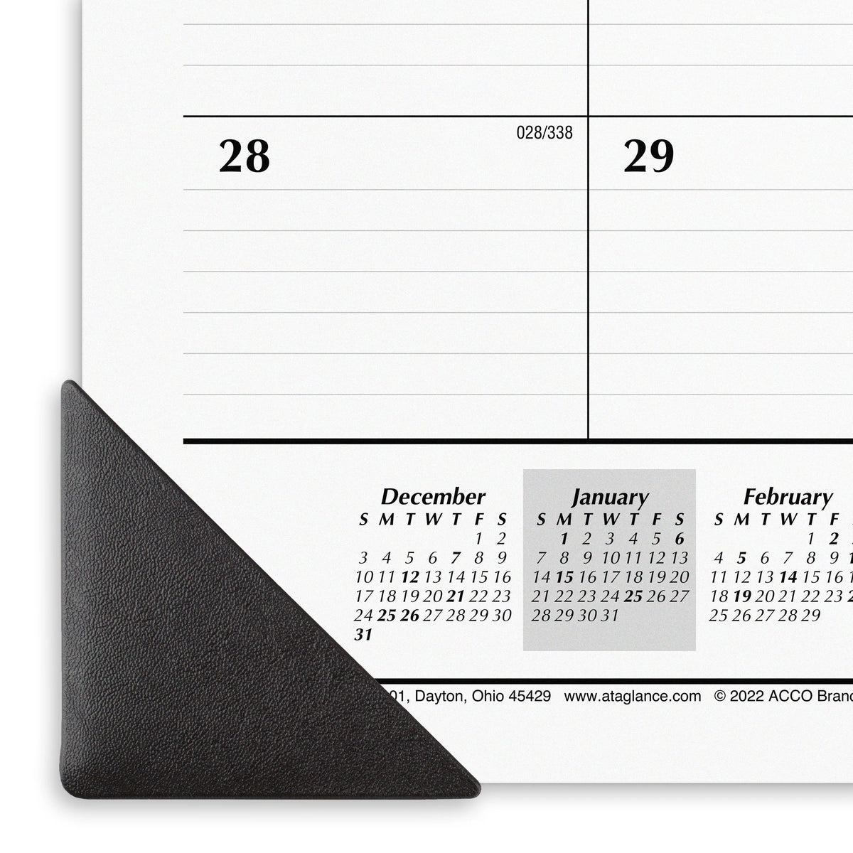 2024 Monthly Desk Pad Calendar 21 3/4 x 17 R34355