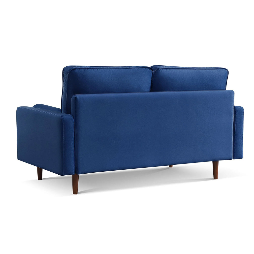 69" Tufted Velvet Sofa with Bolster Pillows R131951