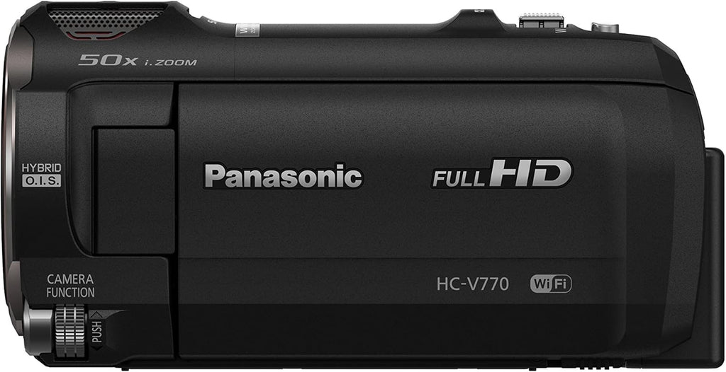 4K Ultra HD Video Camera Camcorder with 20X Optical Zoom, HDR Capture, Wi-Fi (Black) H477