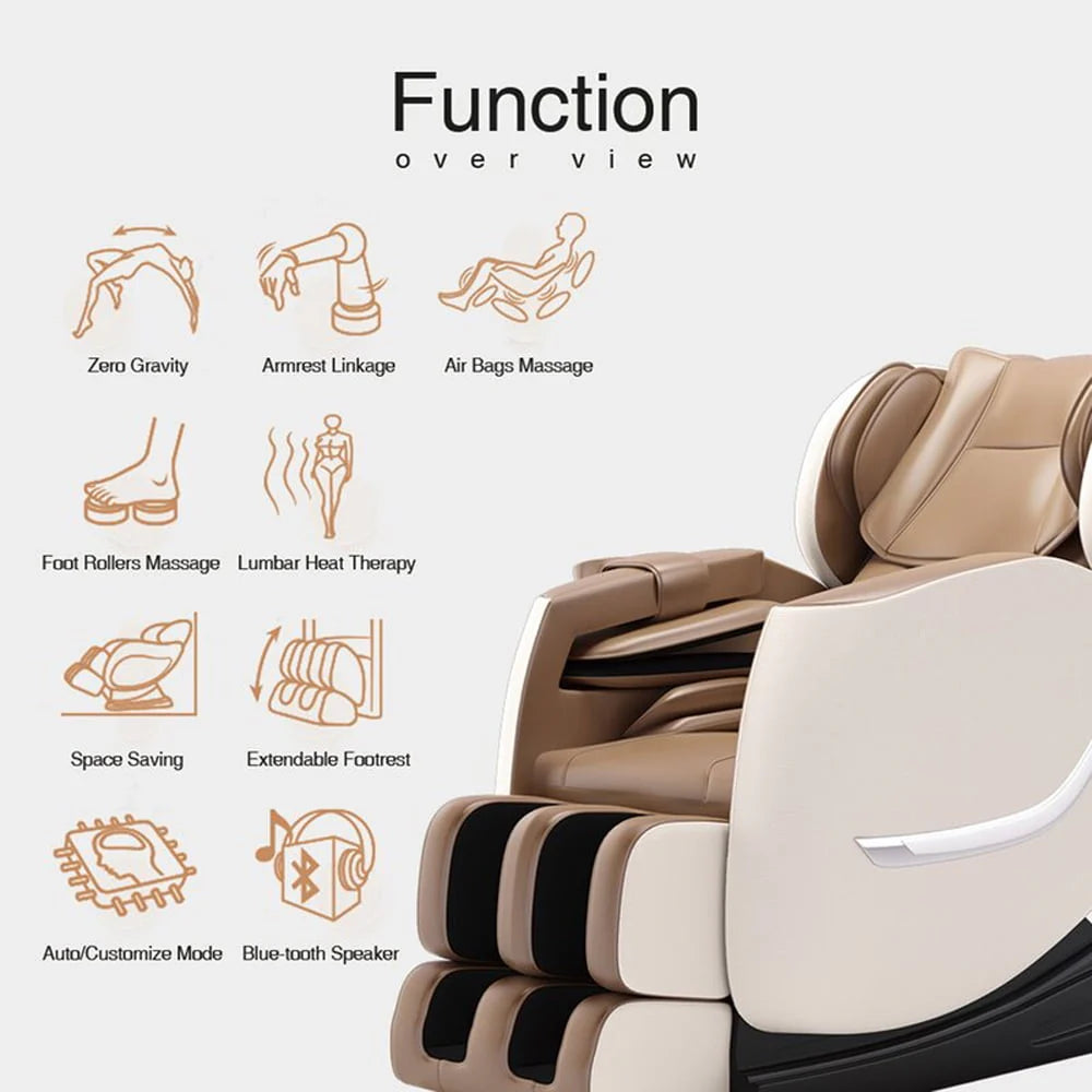 Black Full Body Electric Zero Gravity Shiatsu Massage Chair L469633