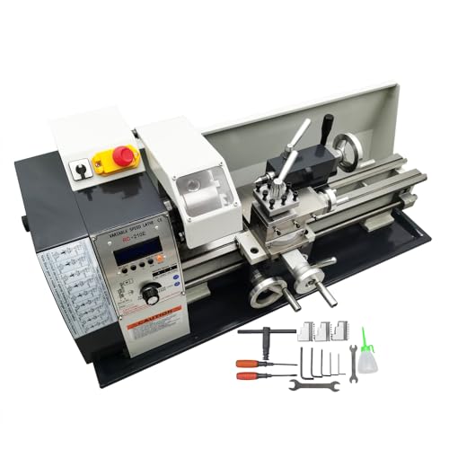 1100W Brushless Mini Metal Lathe 8"×16" Bench G46817