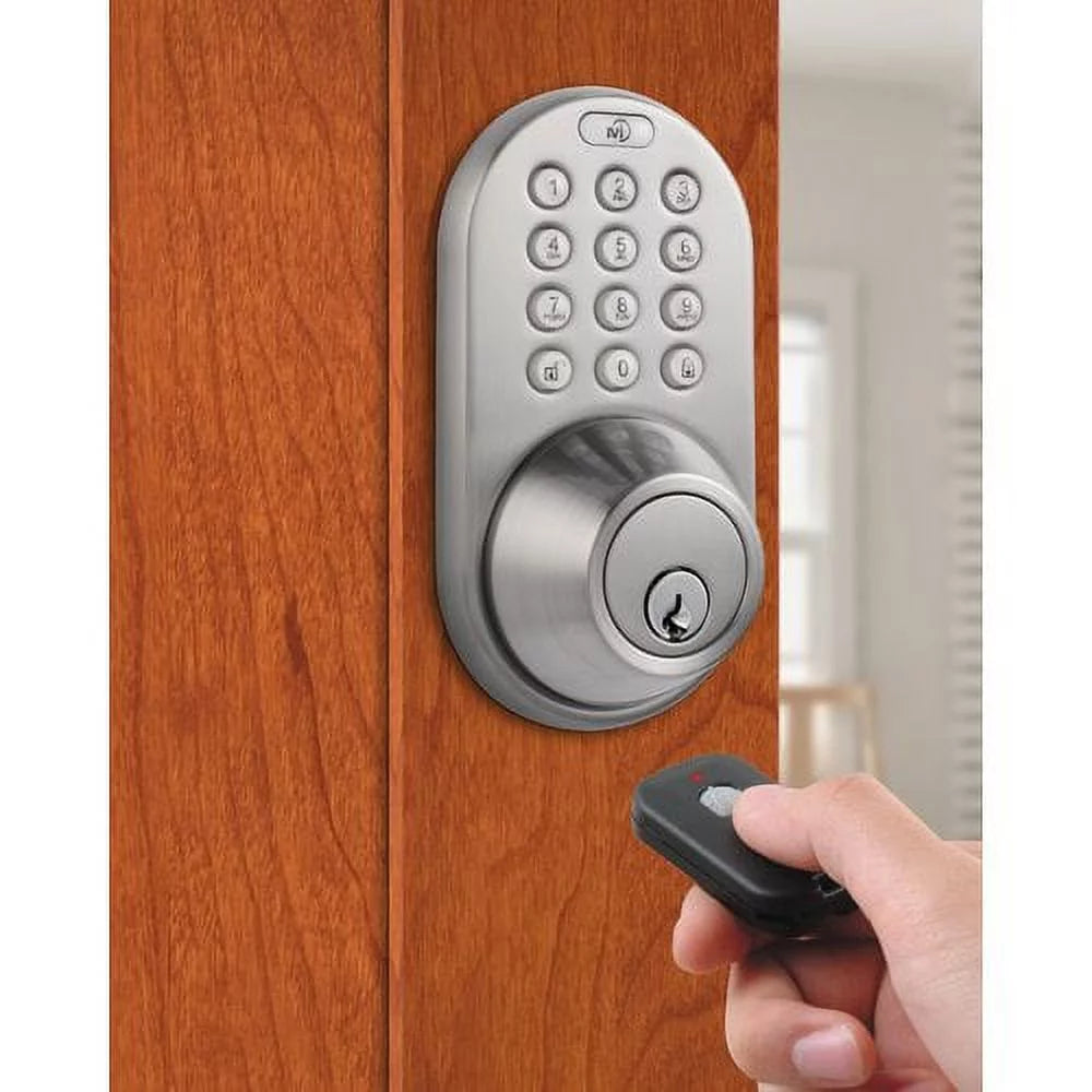 Antique Brass Digital Deadbolt Door Lock W1144