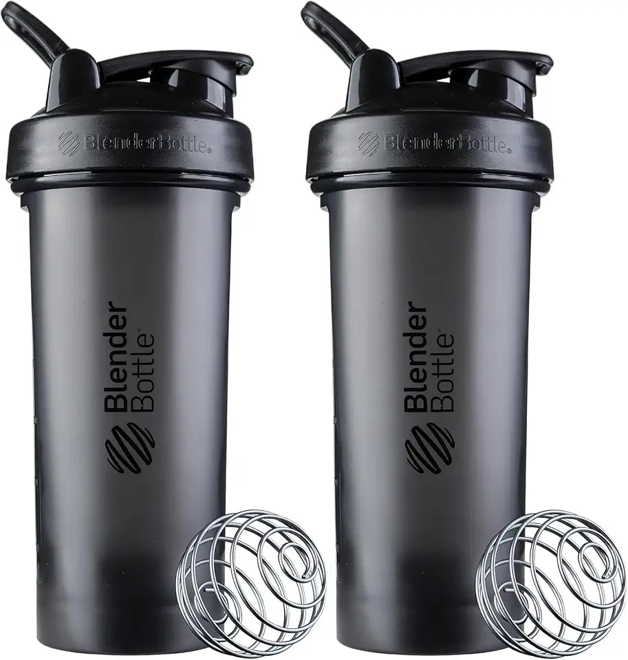Black 28-Ounce 2 Pack Shaker Bottle M37730