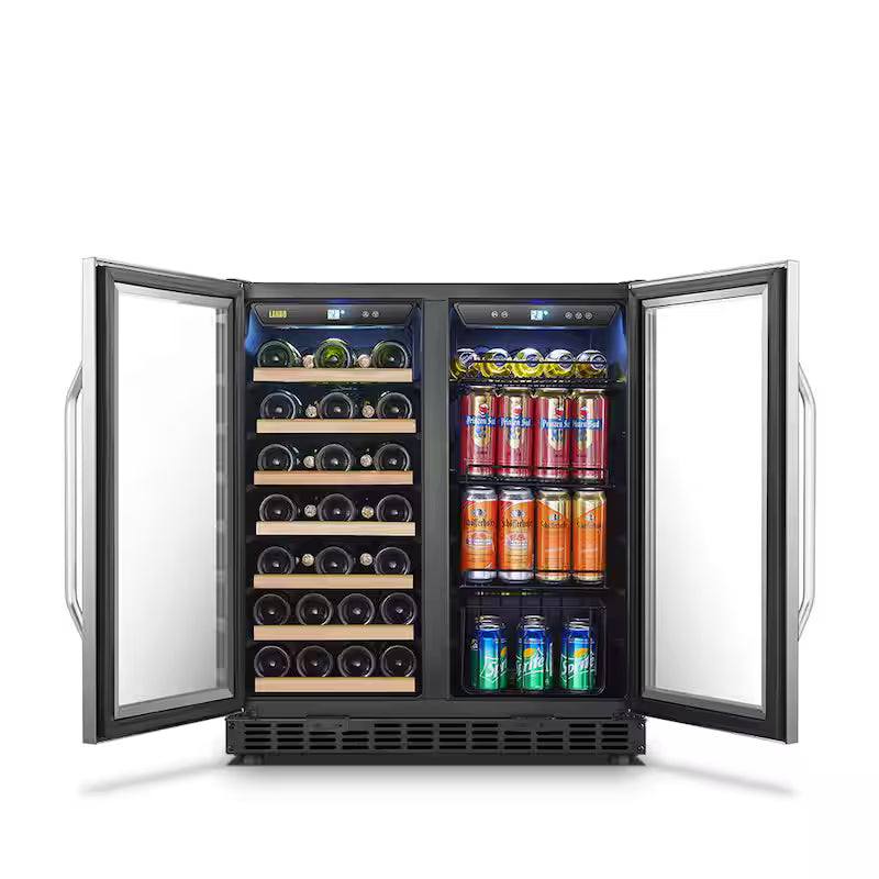 30 in. Dual Zone Beverage and Wine Cooler X4132