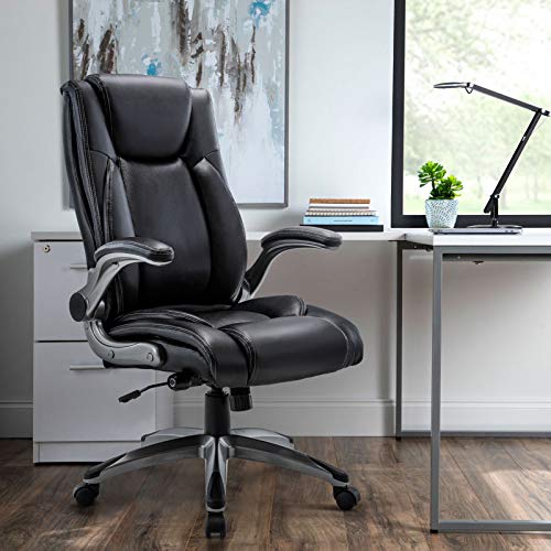 Black High Back Leather Executive Office Chair M59921