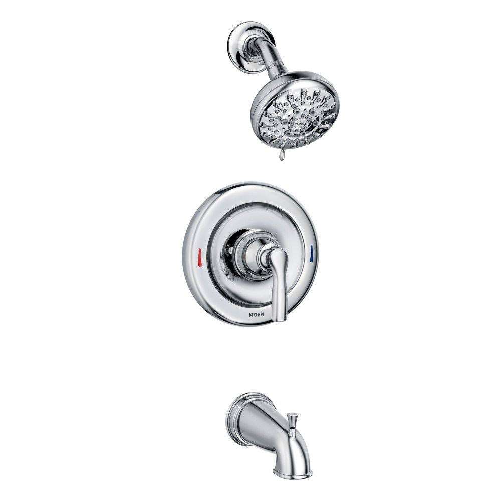 Chrome Tub and Shower Faucet A177198