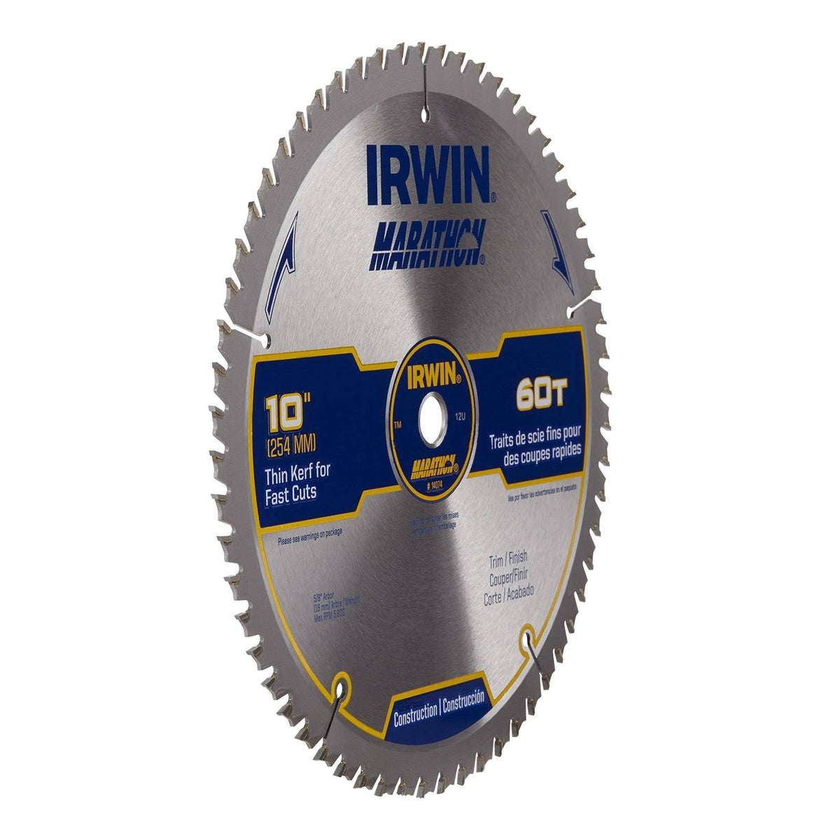 10-Inch 60T Carbide Table/Miter Circular Blade Q269