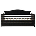 Black Twin Daybed with Trundle K197828