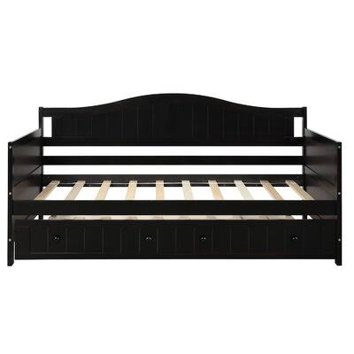Black Twin Daybed with Trundle K197828