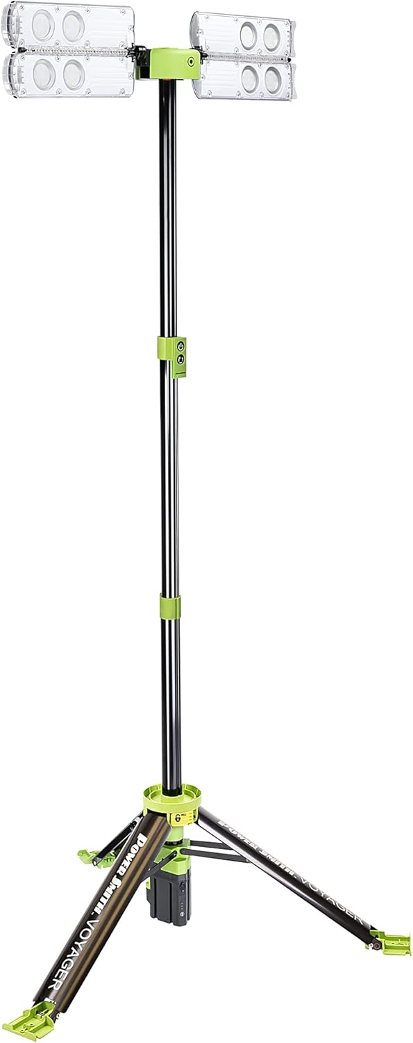 8000 Lumen Cordless Tripod LED Work Light G37525