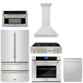 36 Rangetop, Range Hood, Dishwasher, Refrigerator, Microwave Oven, Wall Oven W240950
