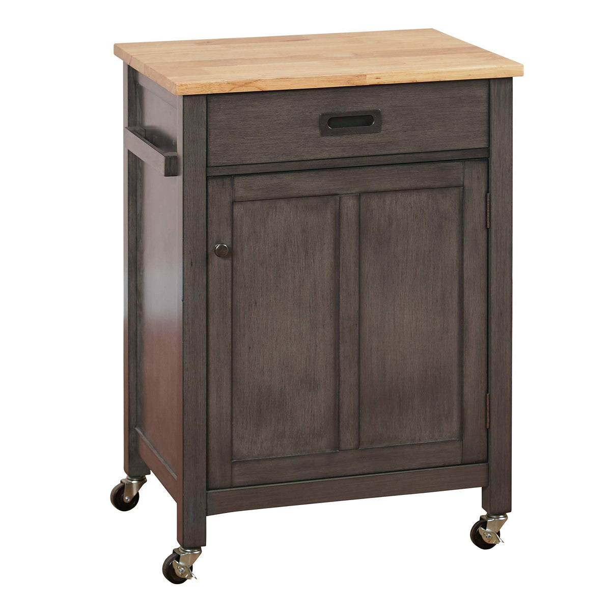 Weathered Gray Kitchen Cart D599252