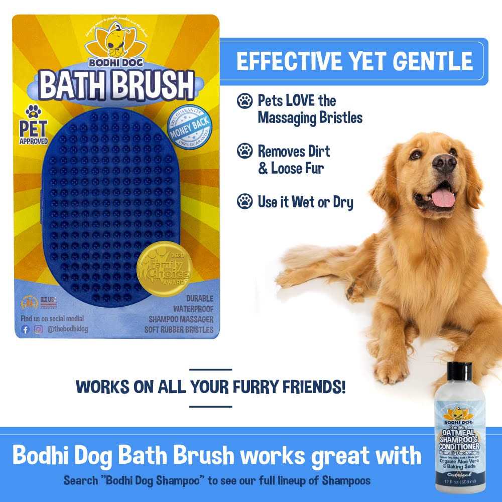 Pet Grooming Shampoo Brush V682