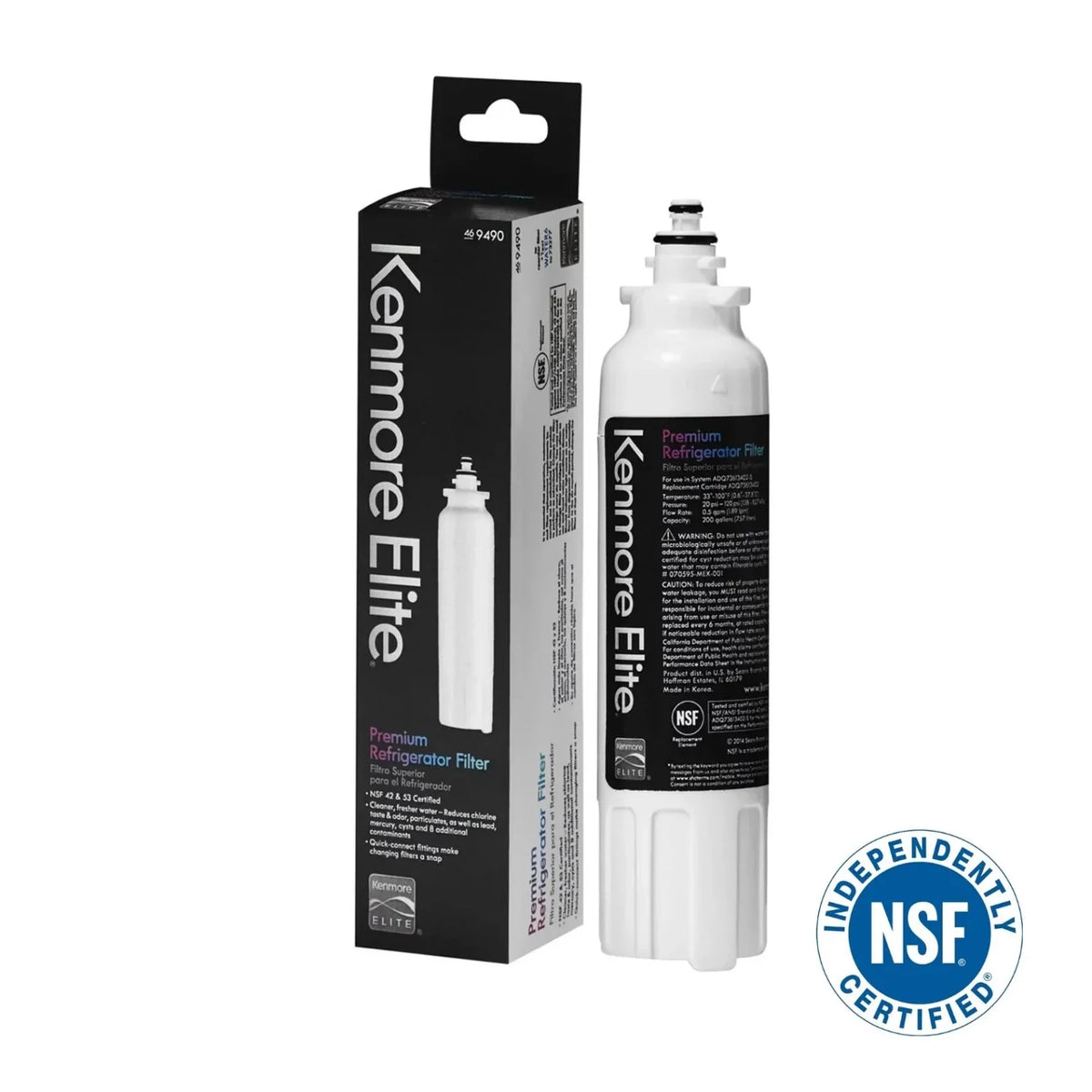 6 Pack Refrigerator Water Filter U3471