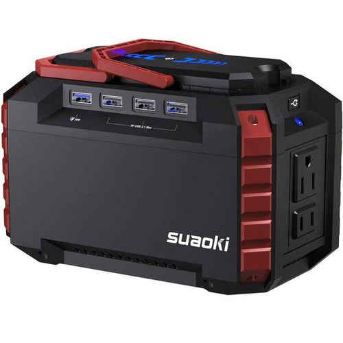 150Wh/100W Portable Power Station with Dual 110V AC Outlet O771760